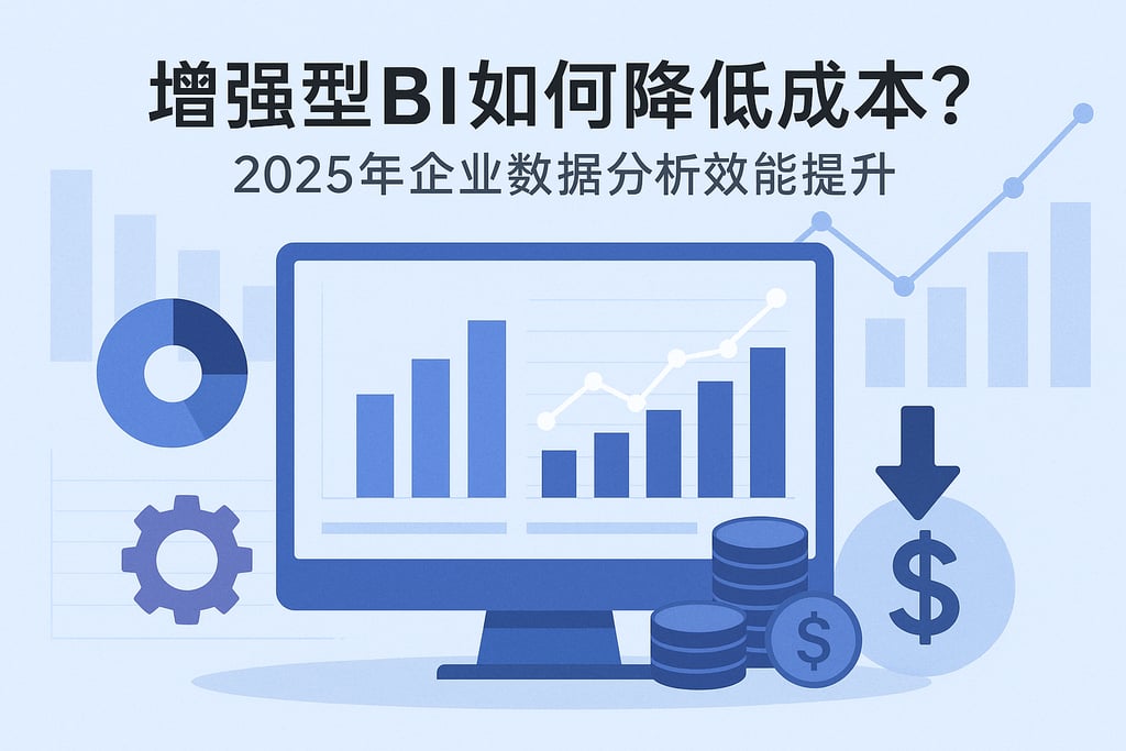 增强型BI如何降低成本？2025年企业数据分析效能提升