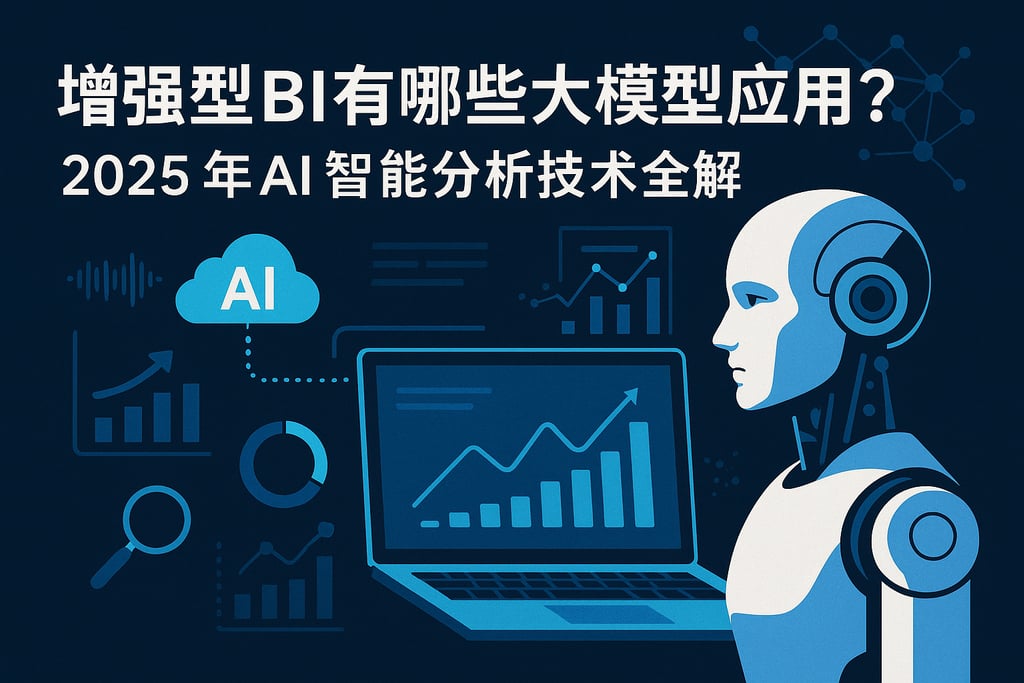 增强型BI有哪些大模型应用？2025年AI智能分析技术全解