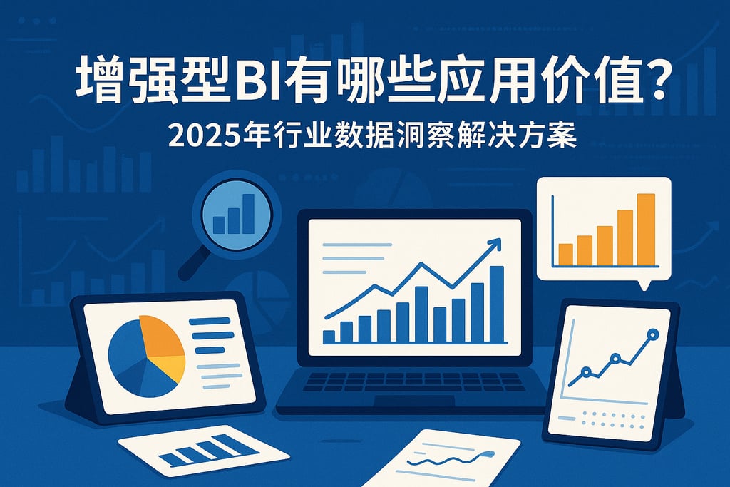 增强型BI有哪些应用价值？2025年行业数据洞察解决方案