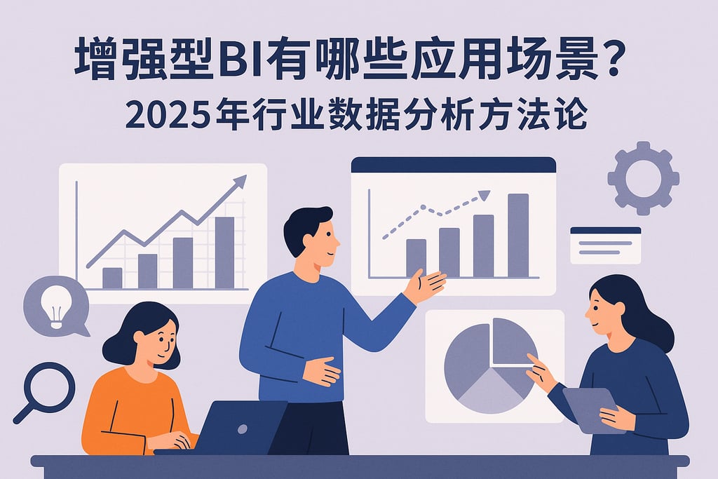 增强型BI有哪些应用场景？2025年行业数据分析方法论