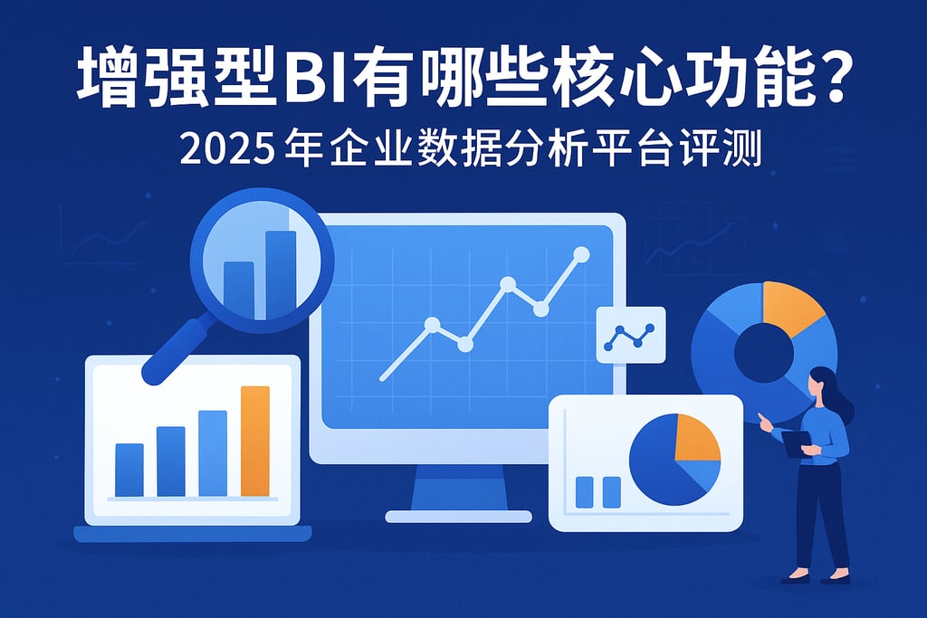 增强型BI有哪些核心功能？2025年企业数据分析平台评测