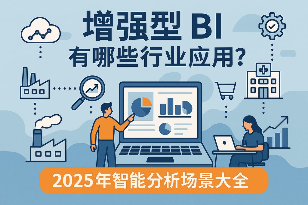 增强型BI有哪些行业应用？2025年智能分析场景大全