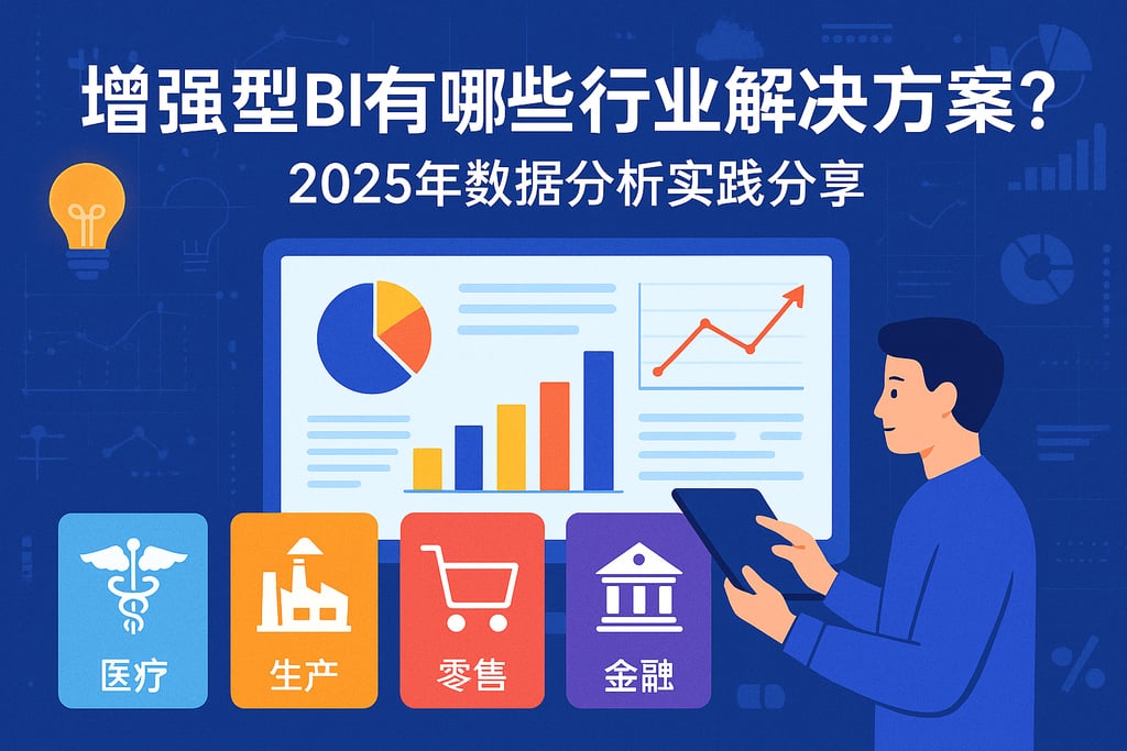 增强型BI有哪些行业解决方案？2025年数据分析实践分享