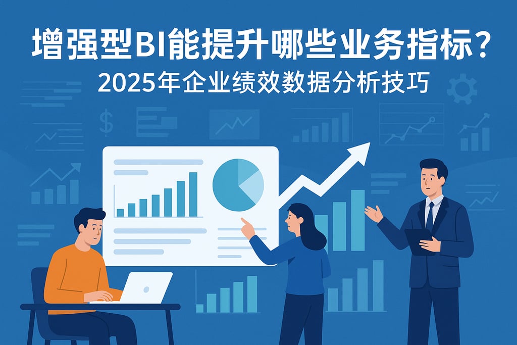 增强型BI能提升哪些业务指标？2025年企业绩效数据分析技巧