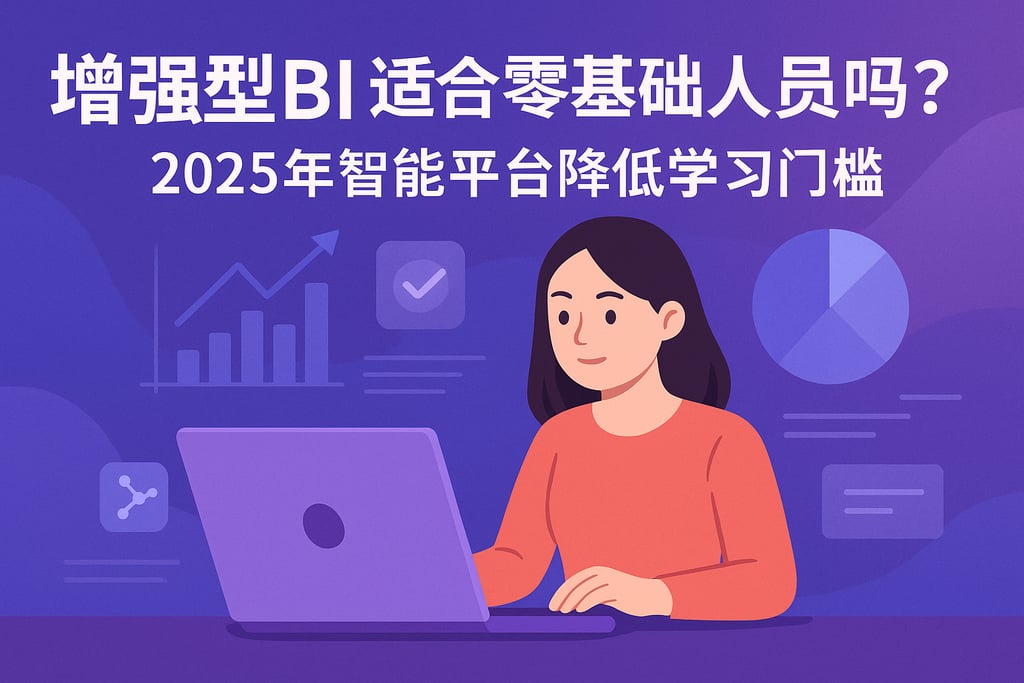 增强型BI适合零基础人员吗？2025年智能平台降低学习门槛