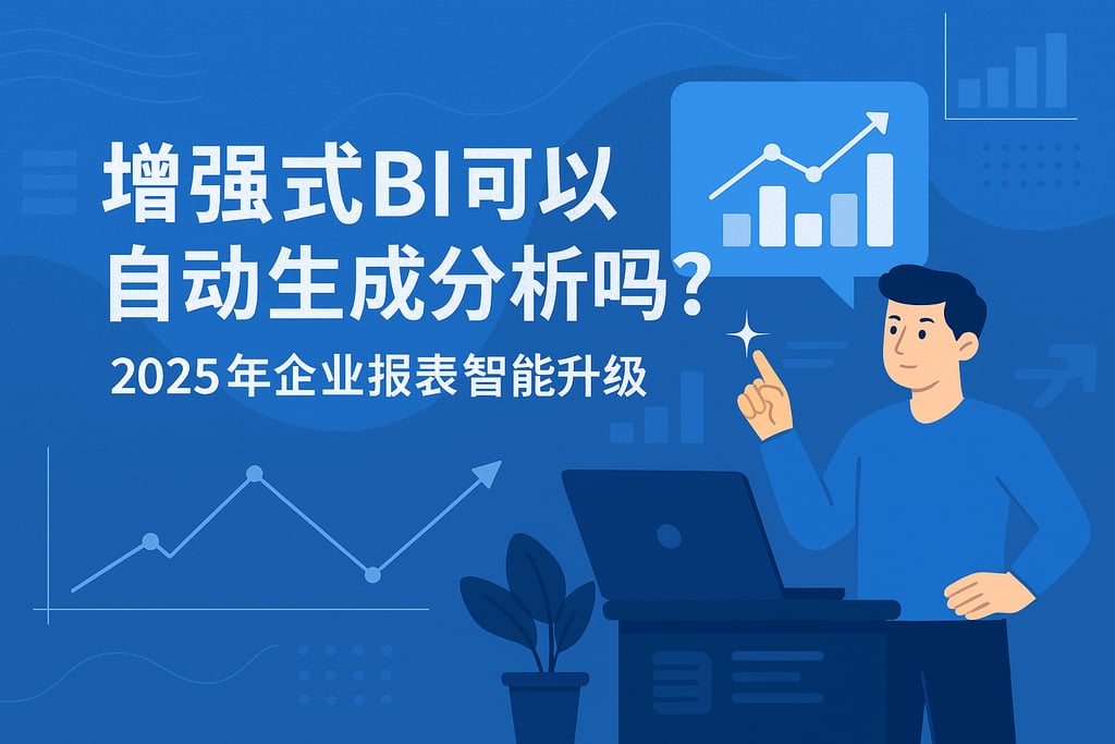 增强式BI可以自动生成分析吗？2025年企业报表智能升级