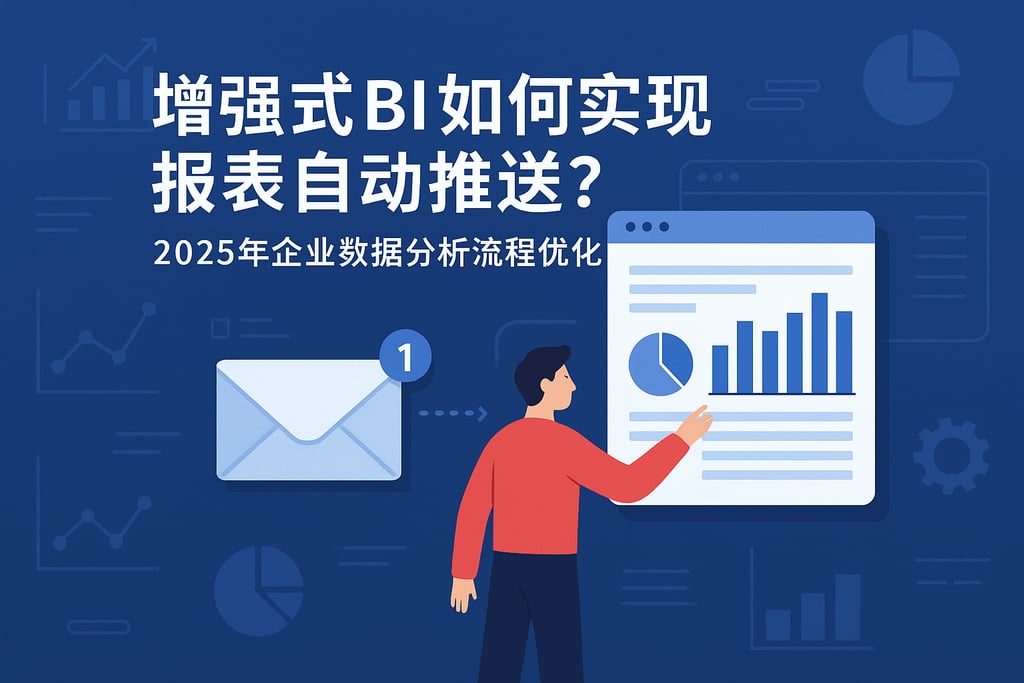 增强式BI如何实现报表自动推送？2025年企业数据分析流程优化