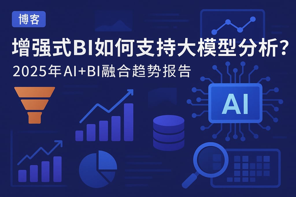 增强式BI如何支持大模型分析？2025年AI+BI融合趋势报告