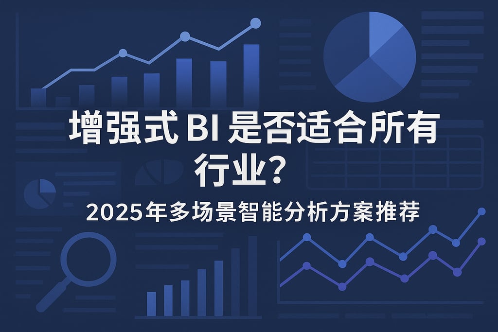 增强式BI是否适合所有行业？2025年多场景智能分析方案推荐