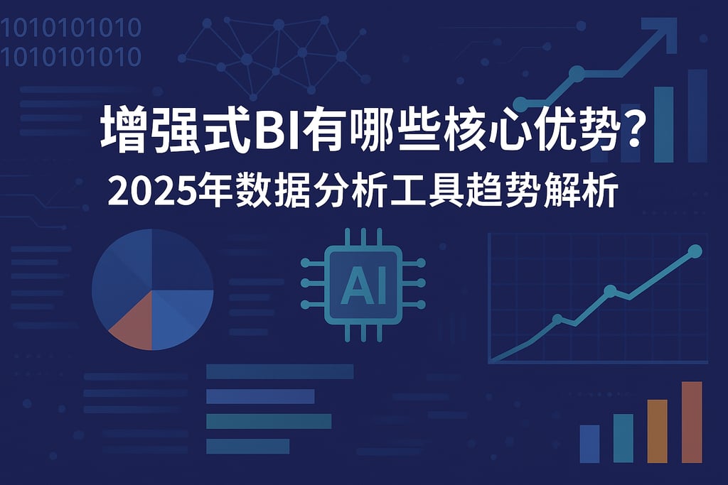 增强式BI有哪些核心优势？2025年数据分析工具趋势解析