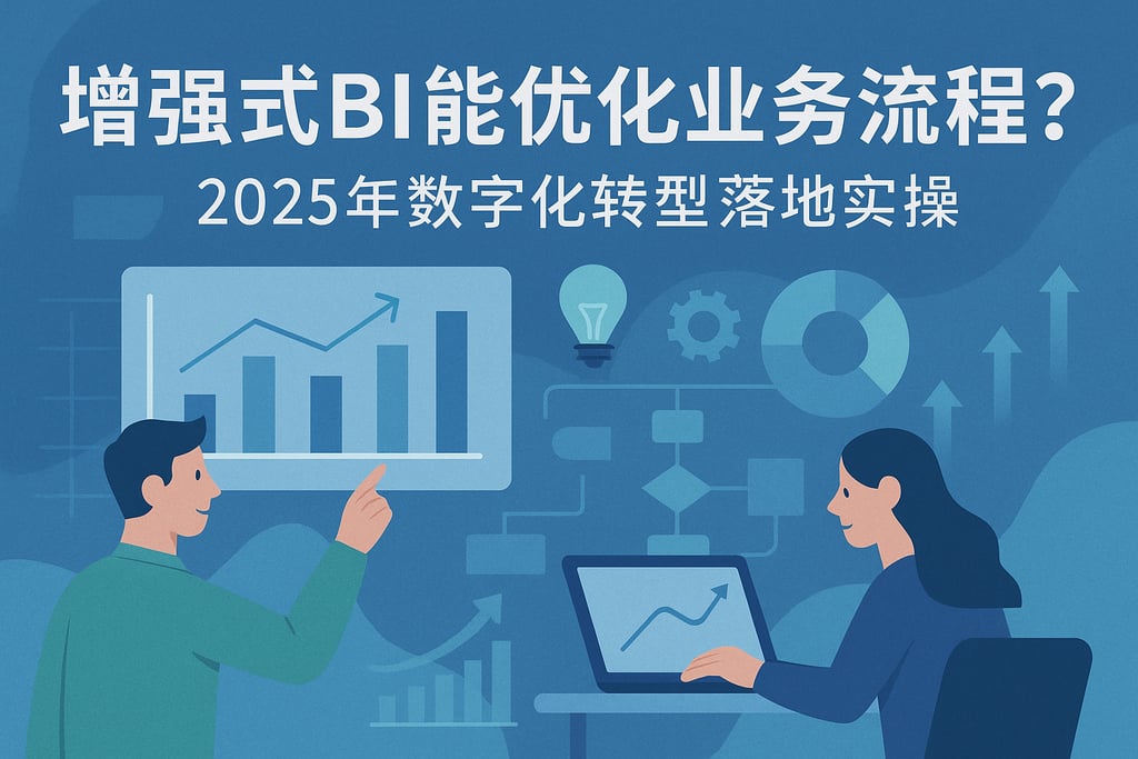 增强式BI能优化业务流程？2025年数字化转型落地实操