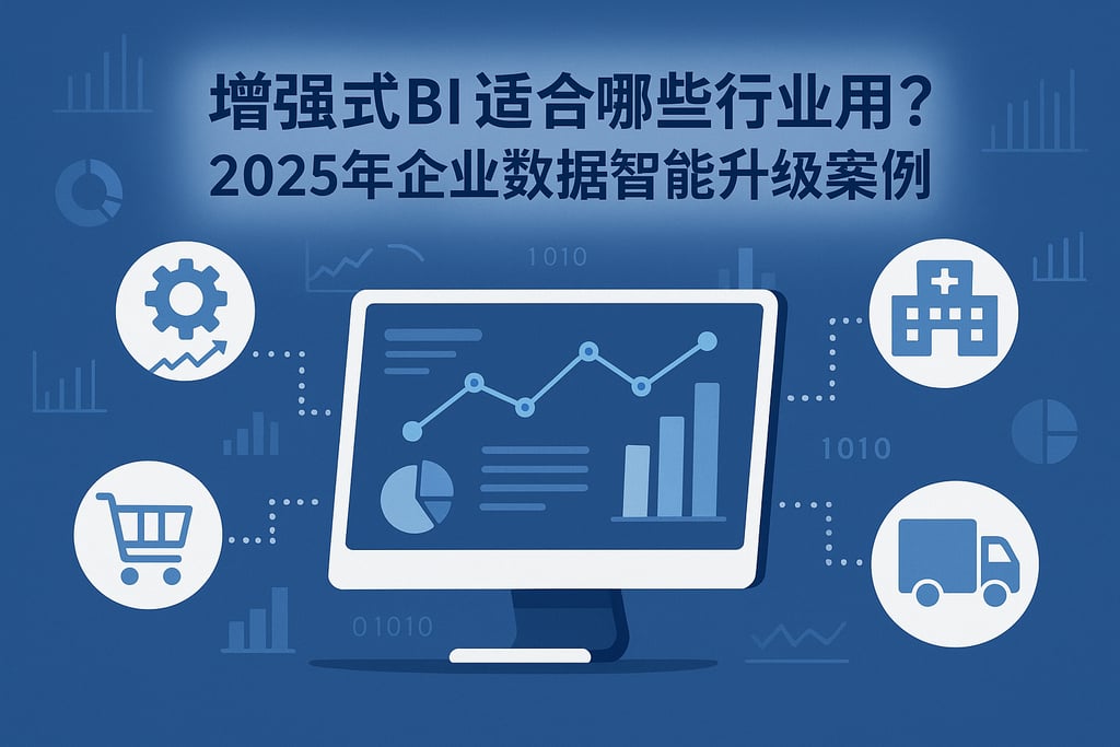 增强式BI适合哪些行业应用？2025年企业数据智能升级案例