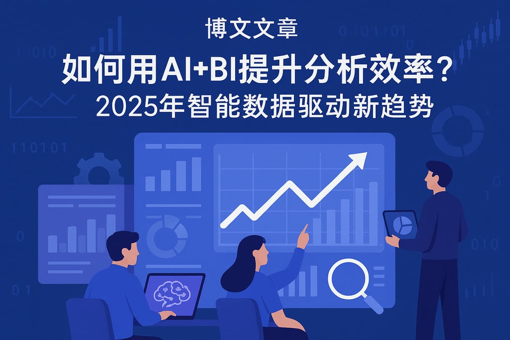 如何用AI+BI提升分析效率？2025年智能数据驱动新趋势