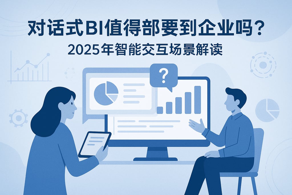 对话式BI值得部署到企业吗？2025年智能交互场景解读