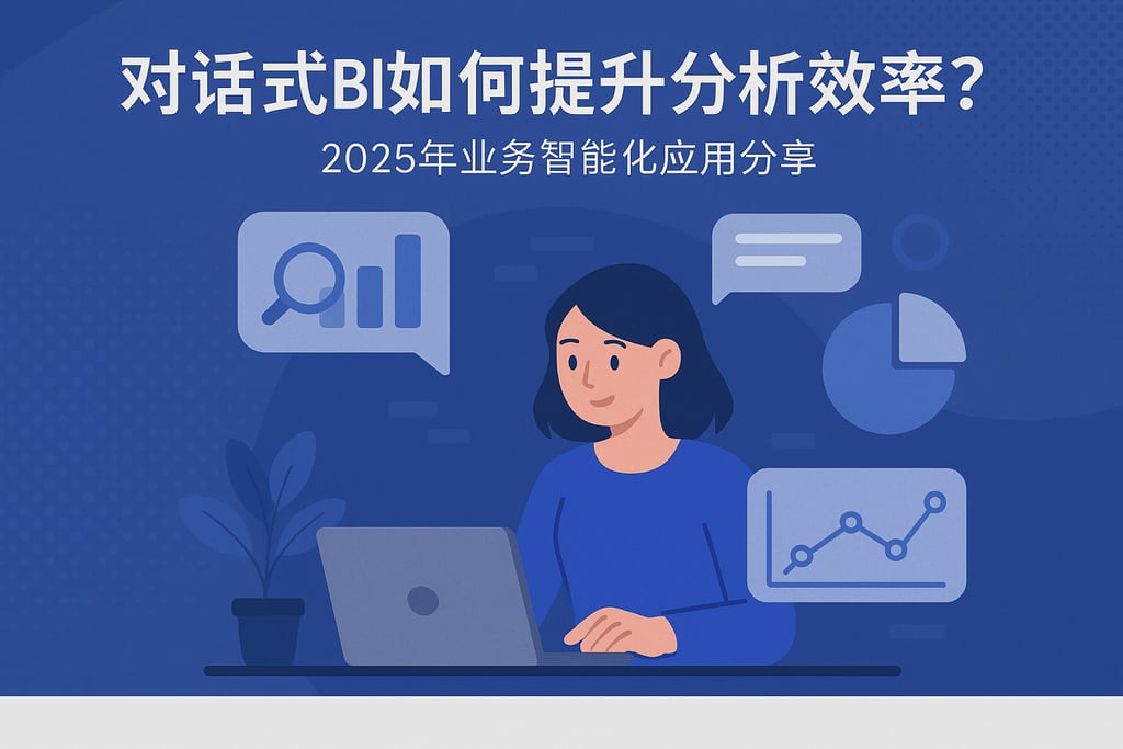 对话式BI如何提升分析效率？2025年业务智能化应用分享