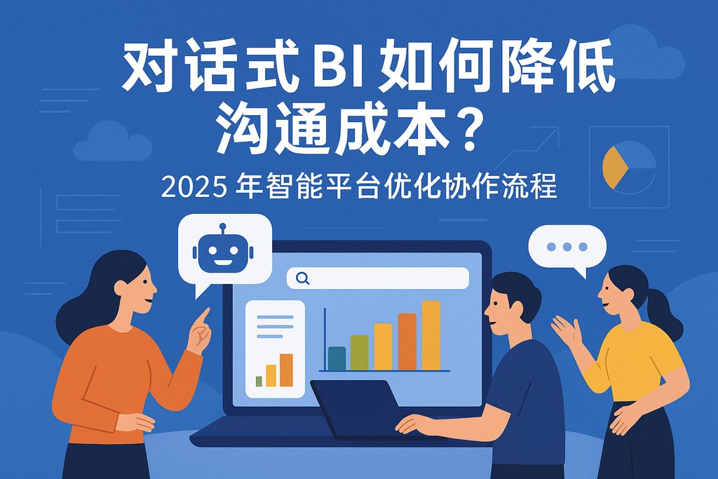 对话式BI如何降低沟通成本？2025年智能平台优化协作流程