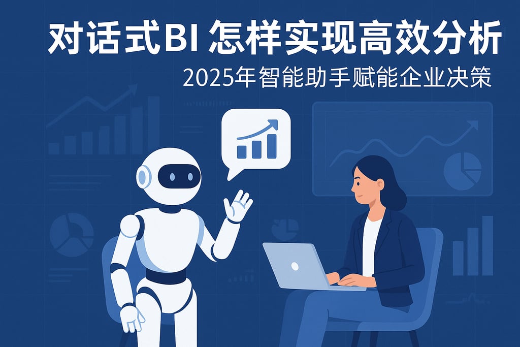 对话式BI怎样实现高效分析？2025年智能助手赋能企业决策