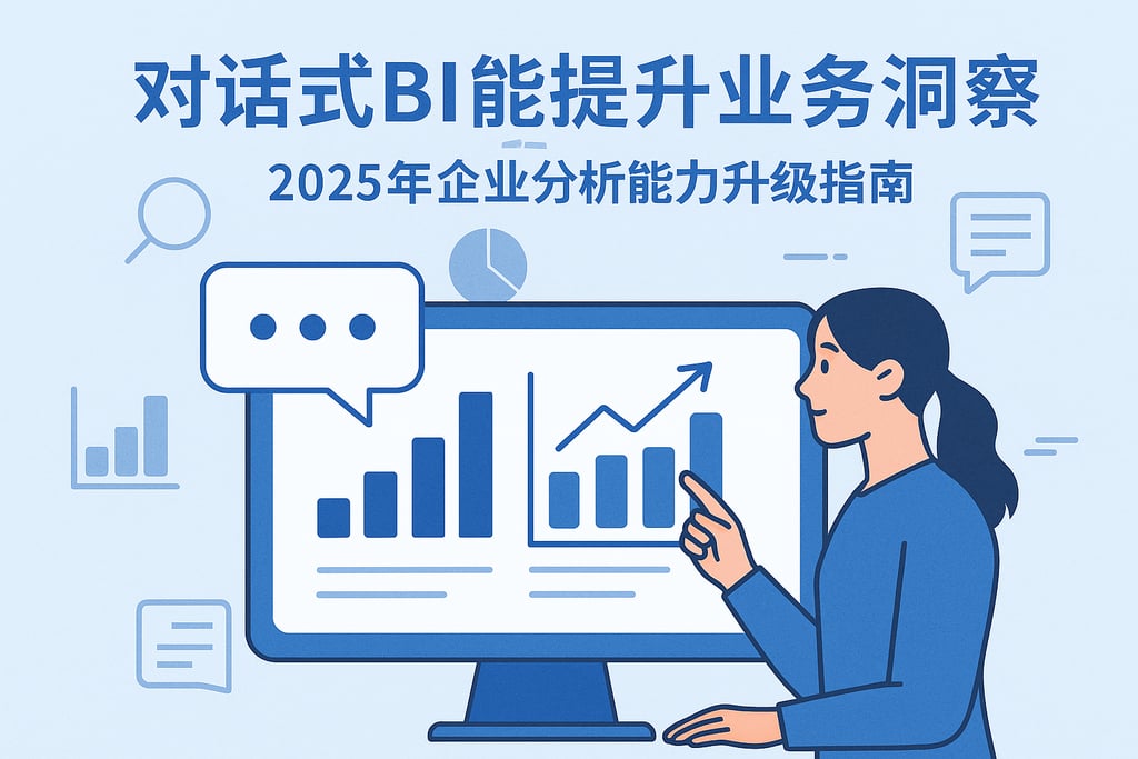 对话式BI能提升业务洞察吗？2025年企业分析能力升级指南