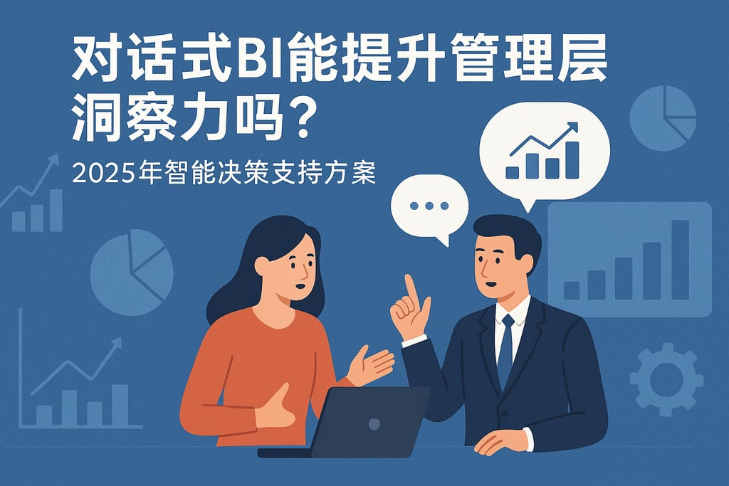 对话式BI能提升管理层洞察力吗？2025年智能决策支持方案