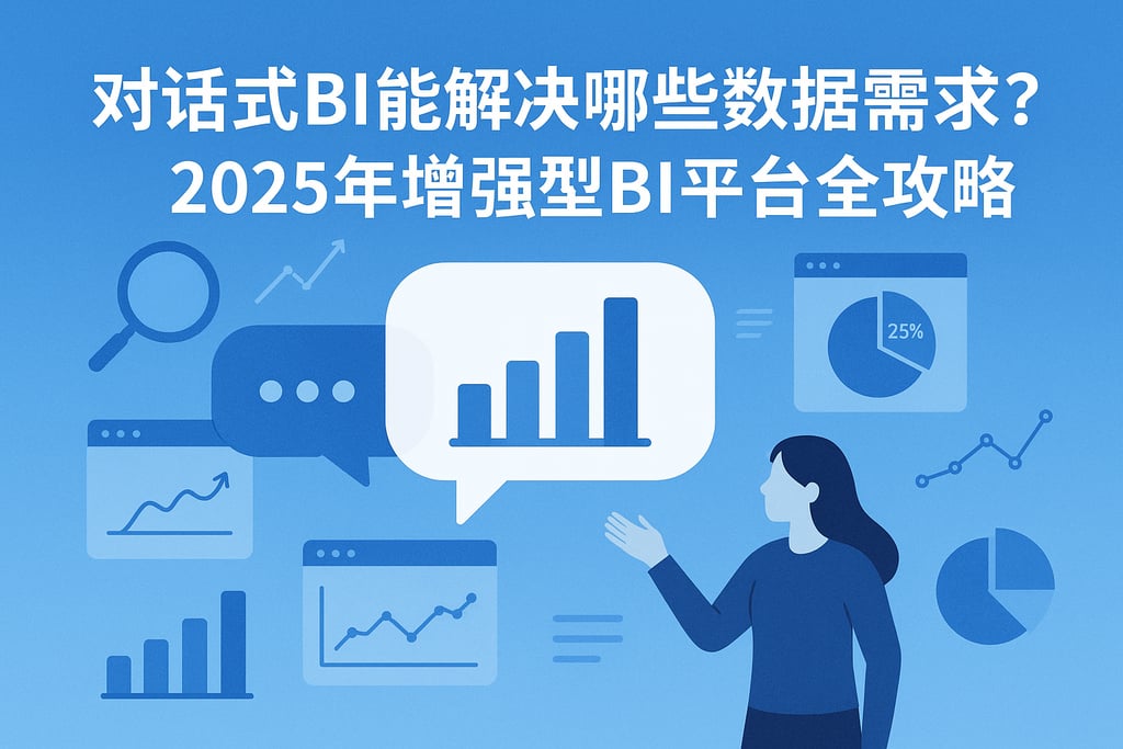 对话式BI能解决哪些数据需求？2025年增强型BI平台全攻略