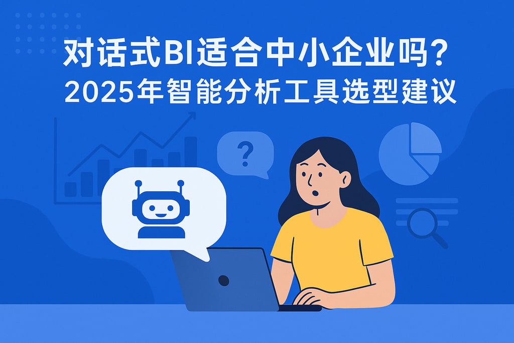 对话式BI适合中小企业吗？2025年智能分析工具选型建议