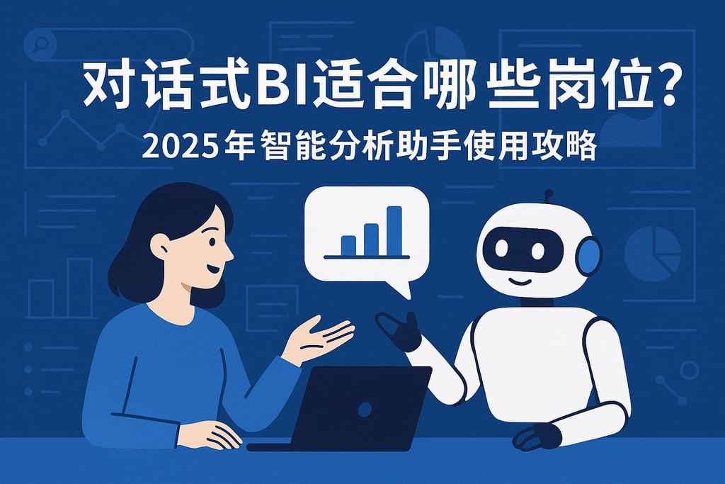 对话式BI适合哪些岗位？2025年智能分析助手使用攻略