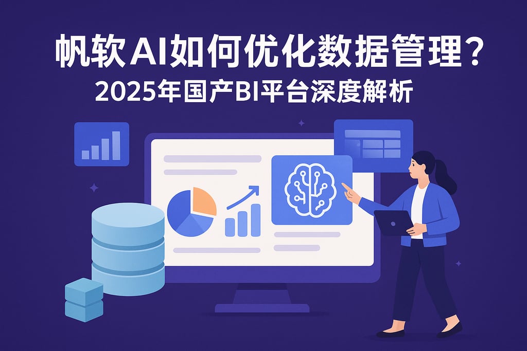 帆软AI如何优化数据管理？2025年国产BI平台深度解析