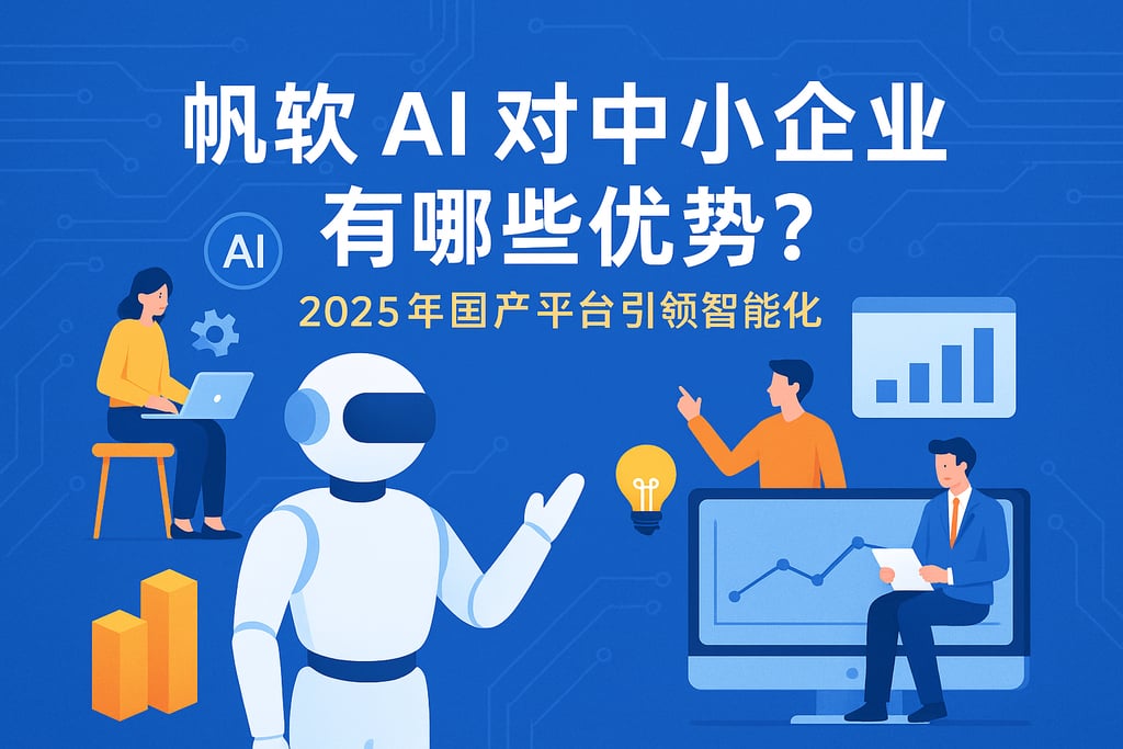 帆软AI对中小企业有哪些优势？2025年国产平台引领智能化