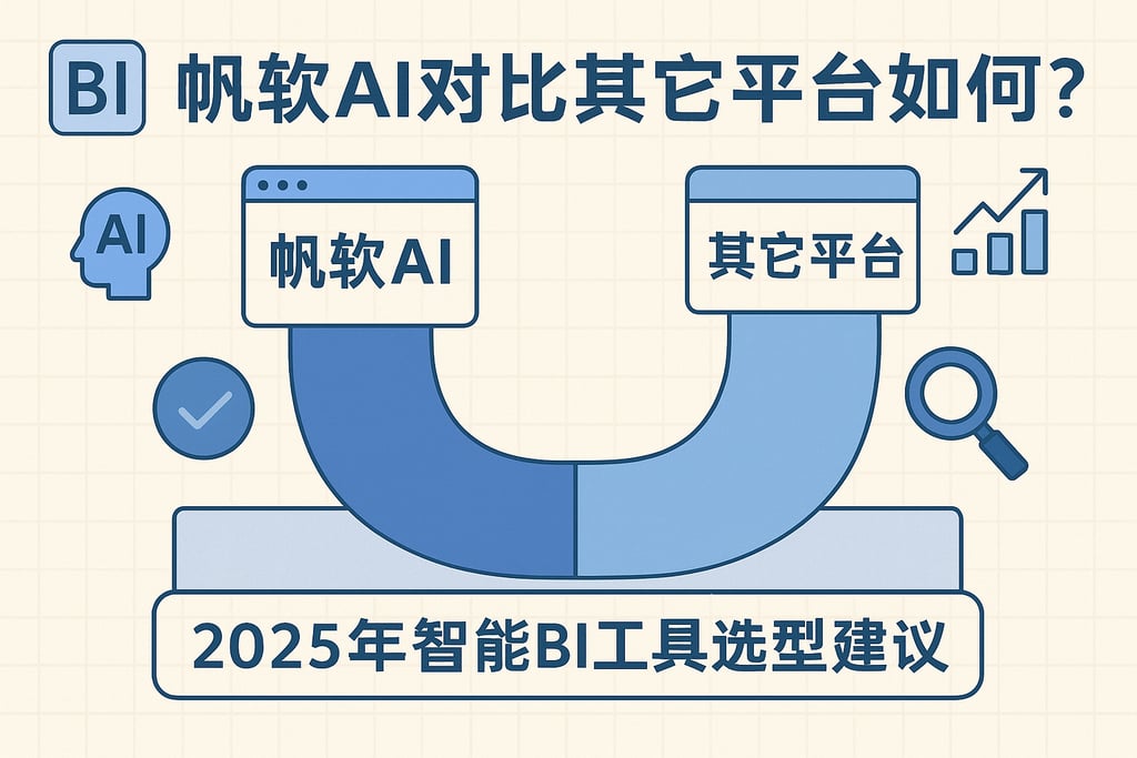 帆软AI对比其它平台如何？2025年智能BI工具选型建议