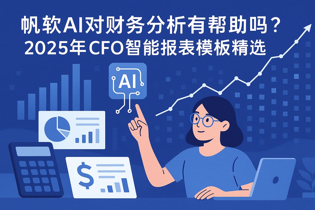 帆软AI对财务分析有帮助吗？2025年CFO智能报表模板精选