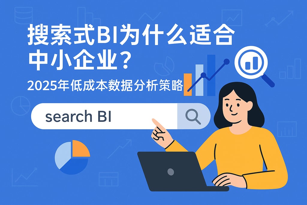 搜索式BI为什么适合中小企业？2025年低成本数据分析策略