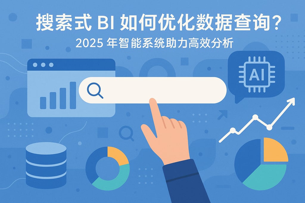 搜索式BI如何优化数据查询？2025年智能系统助力高效分析