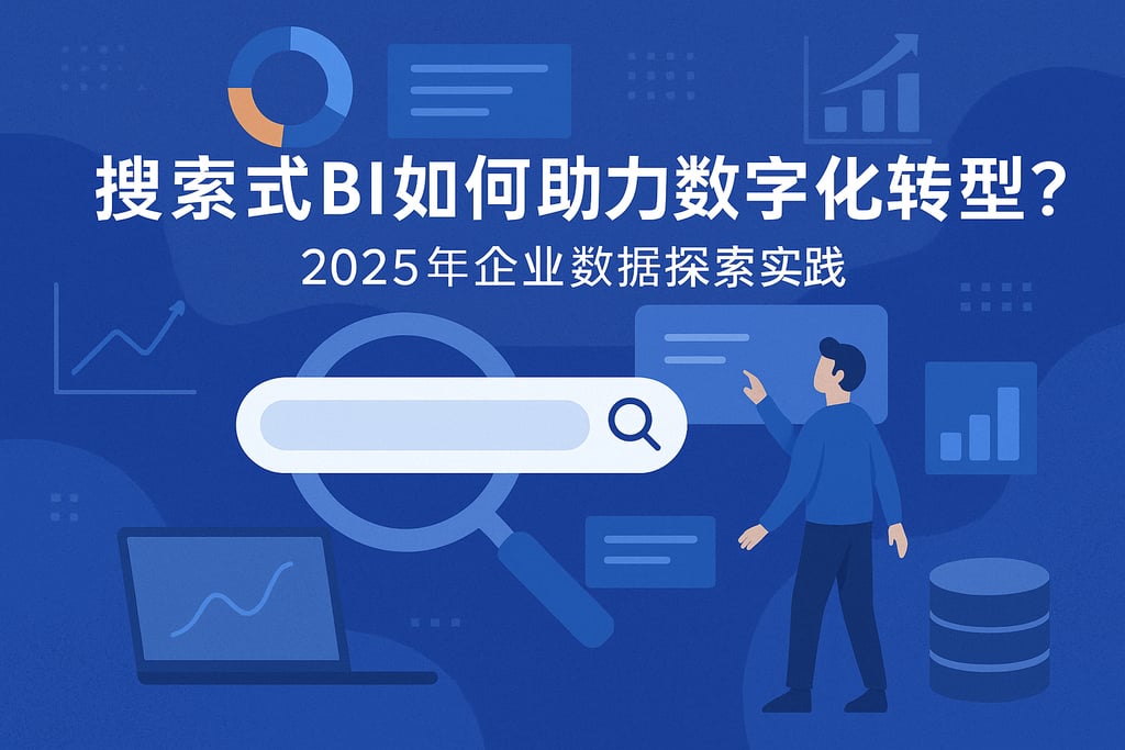 搜索式BI如何助力数字化转型？2025年企业数据探索实践