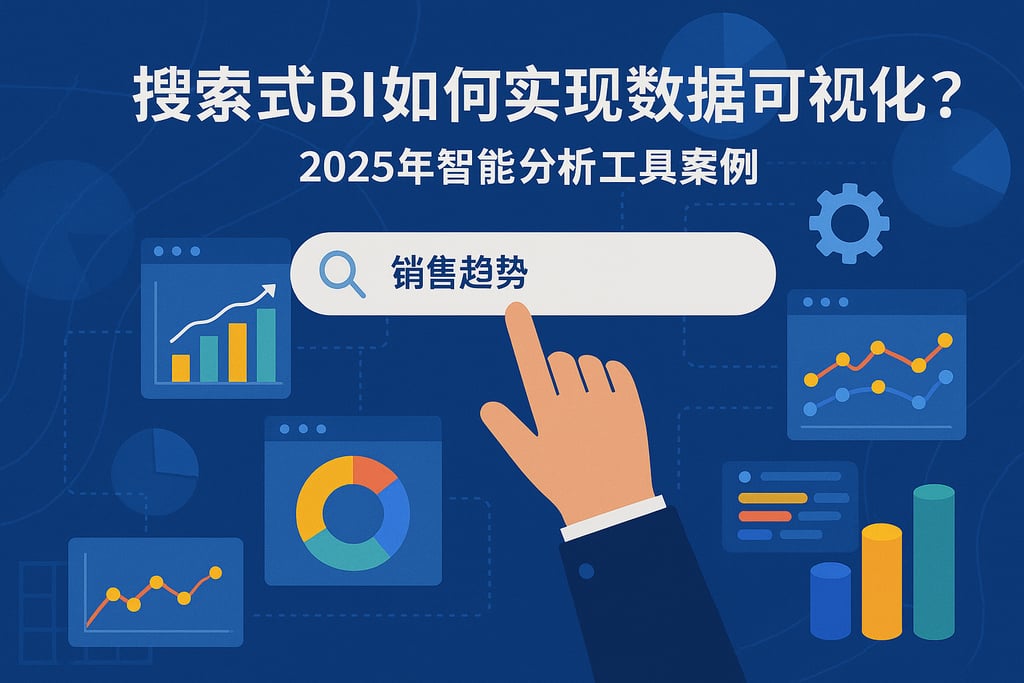 搜索式BI如何实现数据可视化？2025年智能分析工具案例