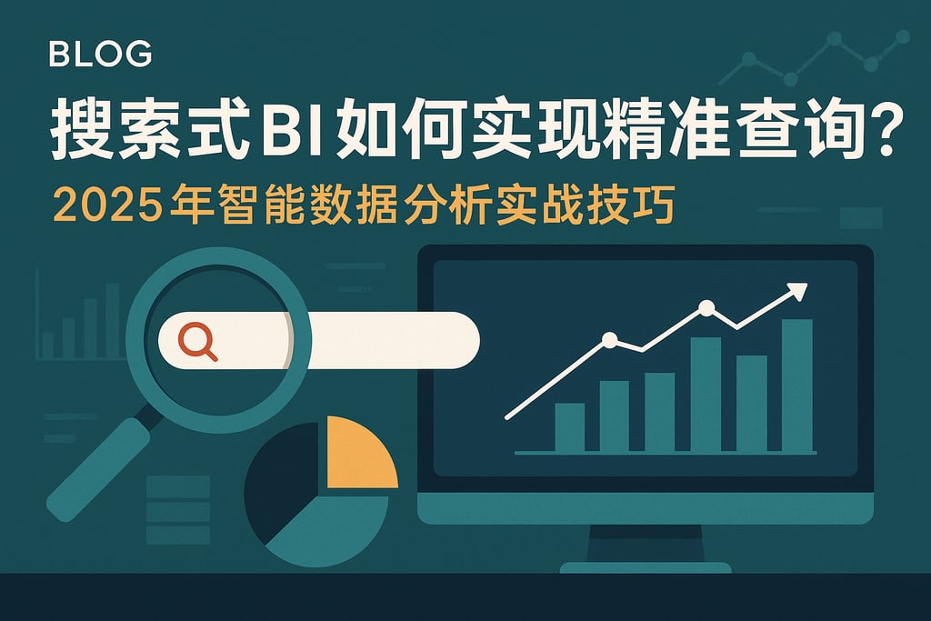 搜索式BI如何实现精准查询？2025年智能数据分析实战技巧