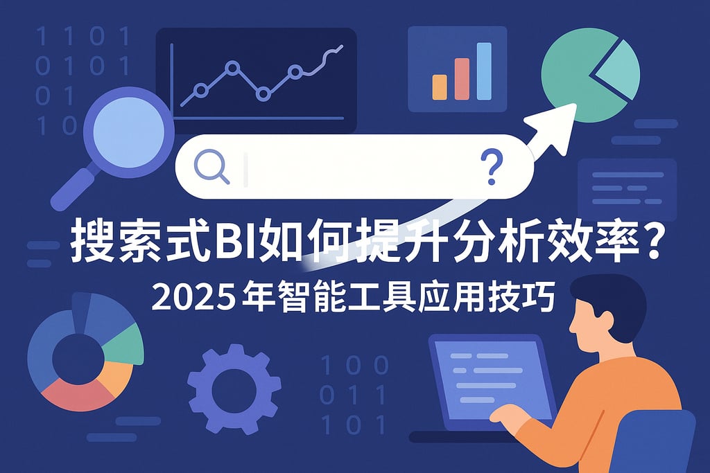 搜索式BI如何提升分析效率？2025年智能工具应用技巧