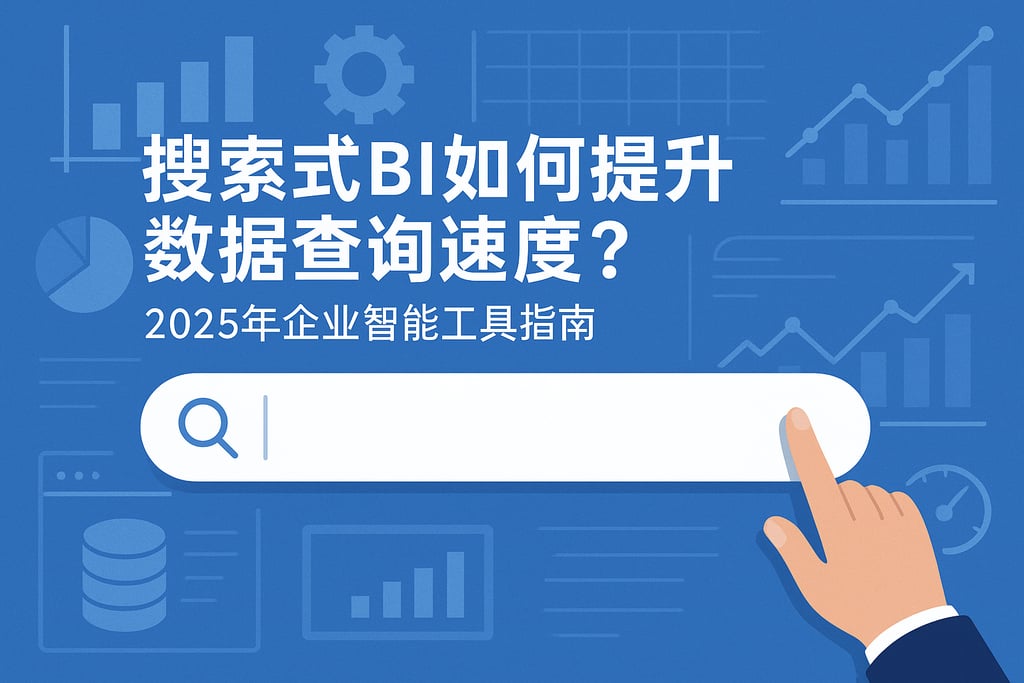 搜索式BI如何提升数据查询速度？2025年企业智能工具指南