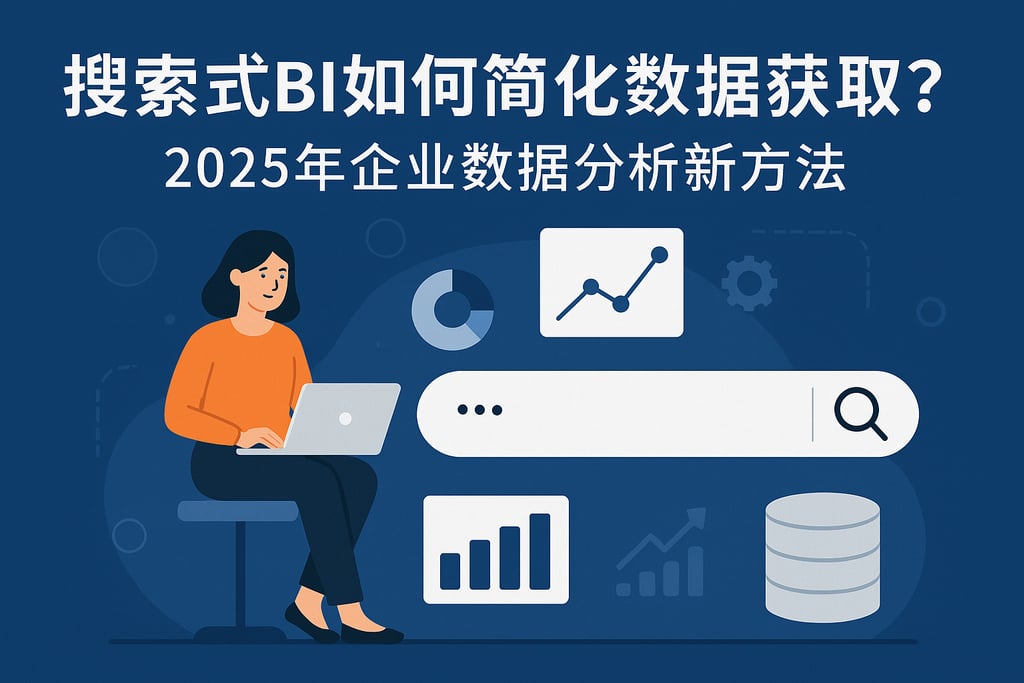 搜索式BI如何简化数据获取？2025年企业数据分析新方法