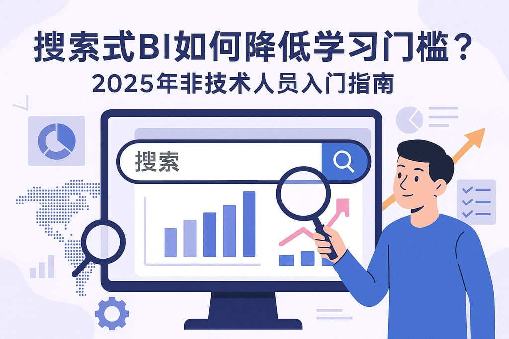 搜索式BI如何降低学习门槛？2025年非技术人员入门指南