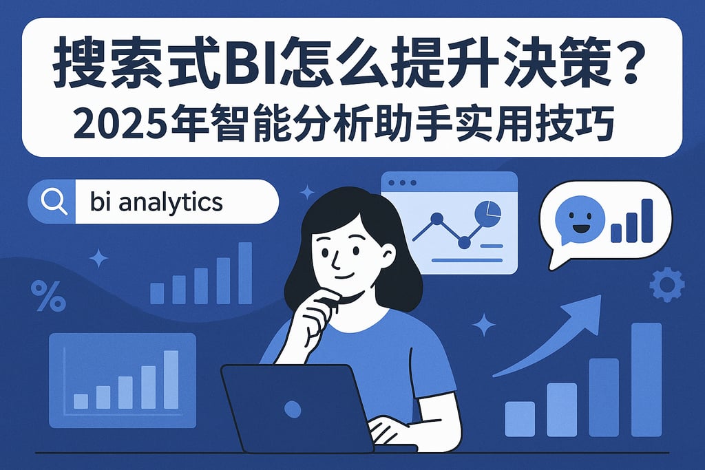 搜索式BI怎么提升决策？2025年智能分析助手实用技巧