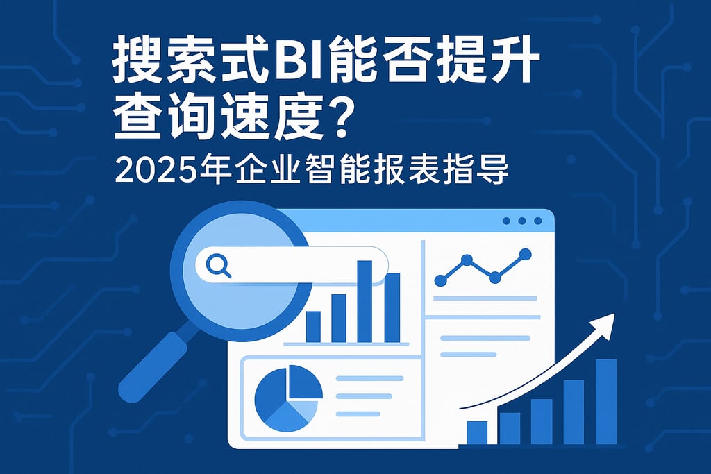 搜索式BI能否提升查询速度？2025年企业智能报表指导