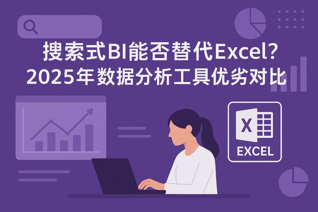 搜索式BI能否替代Excel？2025年数据分析工具优劣对比