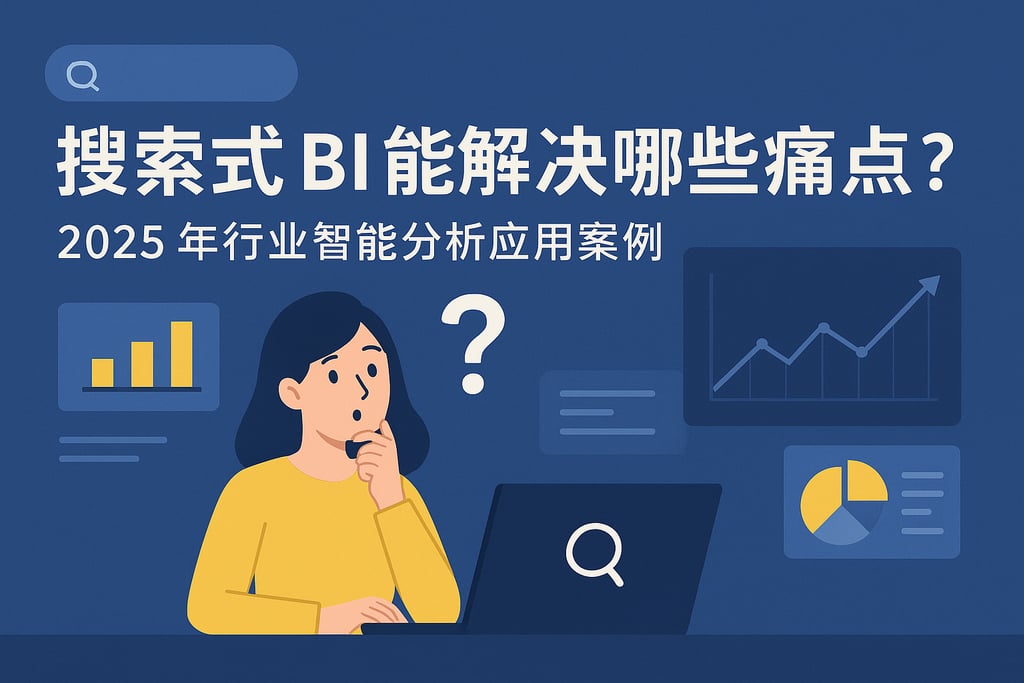搜索式BI能解决哪些痛点？2025年行业智能分析应用案例