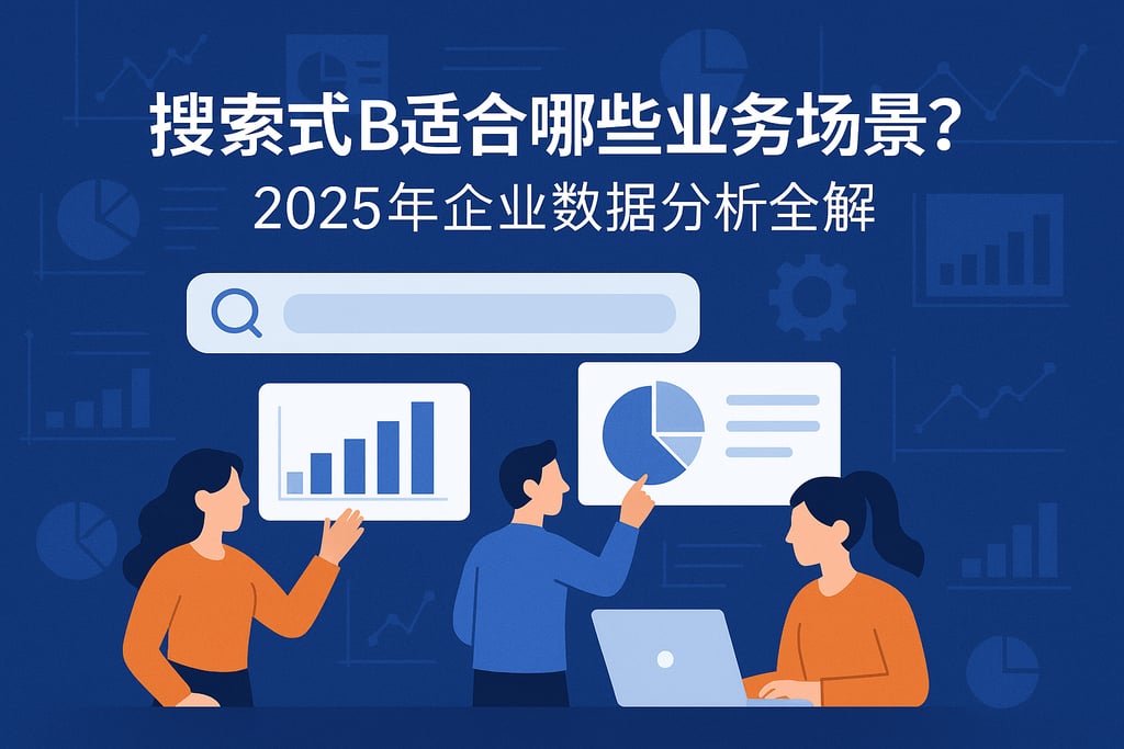 搜索式BI适合哪些业务场景？2025年企业数据分析全解