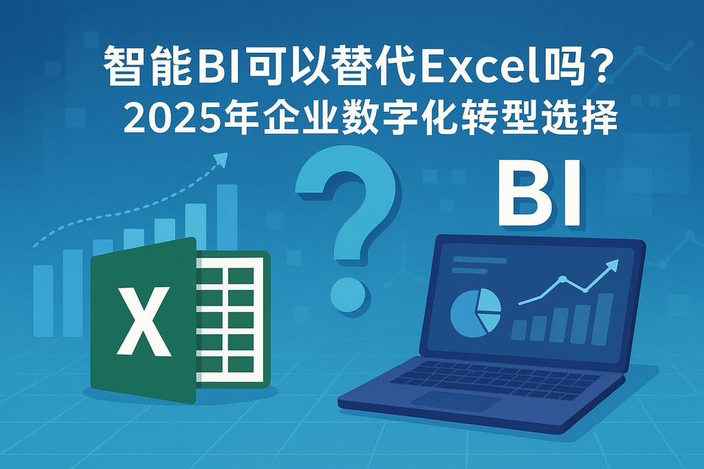 智能BI可以替代Excel吗？2025年企业数字化转型选择