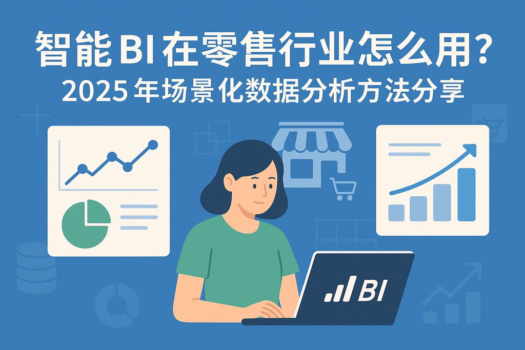 智能BI在零售行业怎么用？2025年场景化数据分析方法分享