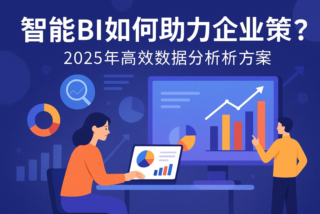 智能BI如何助力企业决策？2025年高效数据分析方案