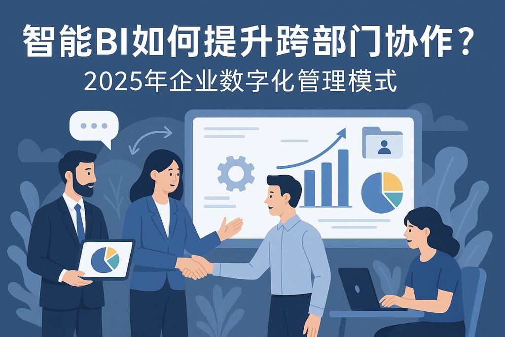 智能BI如何提升跨部门协作？2025年企业数字化管理模式