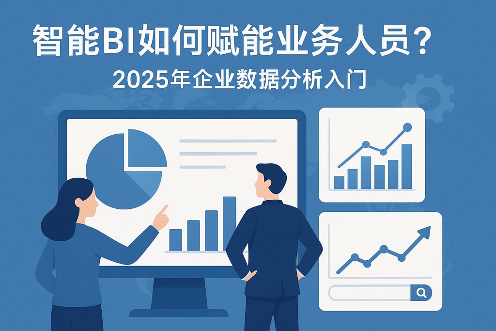 智能BI如何赋能业务人员？2025年企业数据分析入门