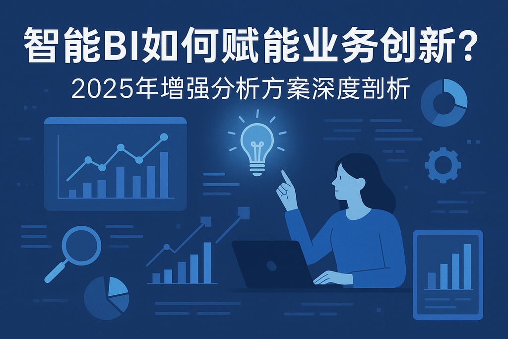智能BI如何赋能业务创新？2025年增强分析方案深度剖析